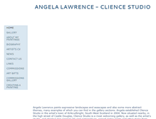 Tablet Screenshot of cliencestudio.co.uk
